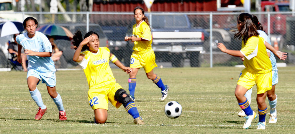 Hilo scored both of thier goals in the first half with Becca Hiraishi scoring the first goal and Taylor Warner scoring the second. Ashley Anderson scored Kealakehe's lone goal in the second half.