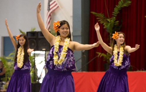 20090412_hoolaulea-dancers The day long Hoolaulea at the Civic Auditorium featured a number of performers. The Civic will also host a Hawaiian Arts Fair which runs from April 15-18. 8:30 a.m. to 5 p.m. Wed, Thu and Fri and 8:30 a.m. to 4 p.m. on Saturday.