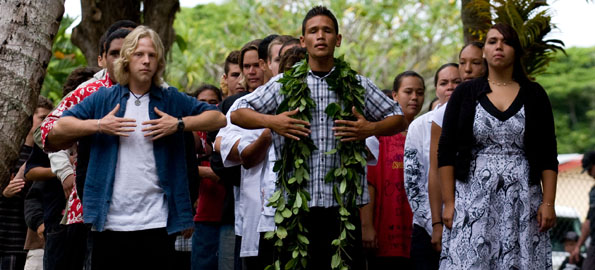 Kua O Ka La Public Charter School graduated nine students during commencement exercises in Puna Friday morning.