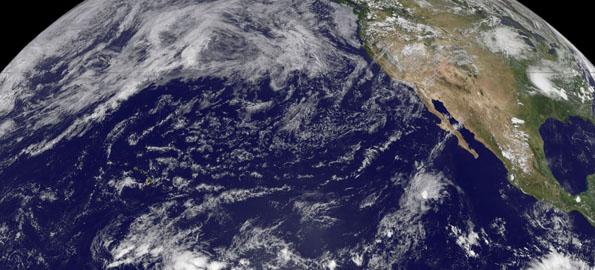 The Eastern Pacific Low pressure system forecasters have been watching since Monday, June 8, hasn't made the leap to a tropical depression because of wind shear.