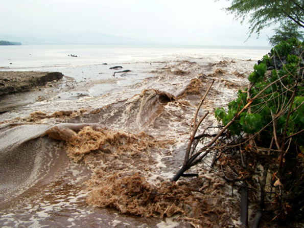 Watershed restoration to reduce sediment input into coastal environment; work expected to begin in August