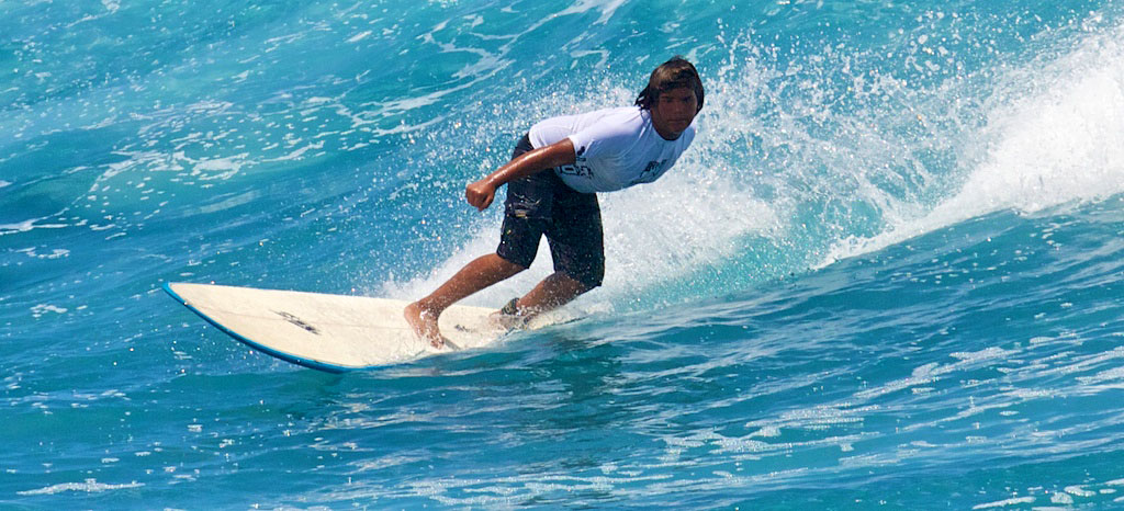 The Pohoiki Bay Surfing Classic runs July 3-5th in Puna. Click on the image above for video of the first day.