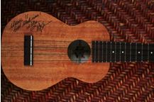 Hawaii Performing Arts Festival auctions autographed Jake Shimabukuro ukulele