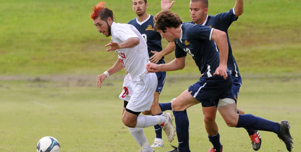 The University of Hawaii at Hilo fell to Notre Dame de Namur University 2-1 in a Pacific West Conference match on Amauulu Field in Hilo, Hawaii.

The Vulcans are 6-8 overall and 5-3 in the PacWest while the Argonauts are 7-8-1 overall and 7-7-1 in the PacWest.