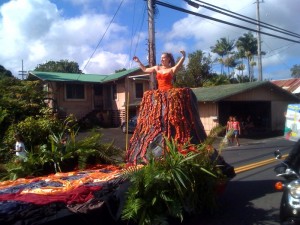 The 19th Annual Pahoa Holiday Parade commences at 10 a.m., Saturday, Dec. 5, 2009 in old Pahoa Town. Watch the always-colorful parade in this eclectic Puna town, and then head down to the Pahoa High and Intermediate School for the Ho'olaulea, featuring island fare and entertainment.