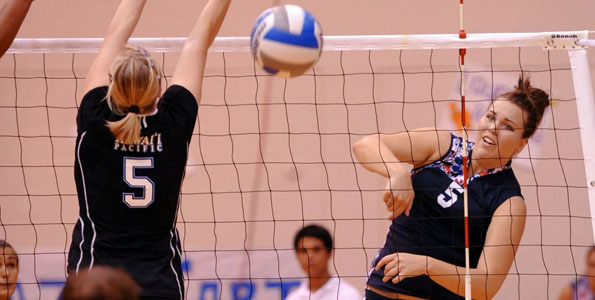 The Vulcans notch another win with a four set match against Hawaii Pacific University Saturday (Nov 7). UH-Hilo won 25-23, 22-25, 18-25, 19-25.