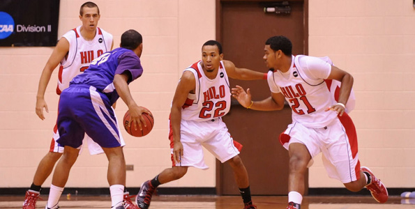 In their second game against the Mustangs the Vulcans scored another win 95-81 at the campus gym in Hilo.