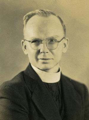 FatherBennoEvers Father Benno Evers is credited with rebuilding Immaculate Conception Church within eight months after it was destroyed by fire in 1943. (Photo courtesy of North Kona Catholic Community)