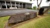 Events at the Hilo Public Library The Naha and Pinao Stones fronting the Hilo Public Library. Photography by Baron Sekiya | Hawaii 24/7.