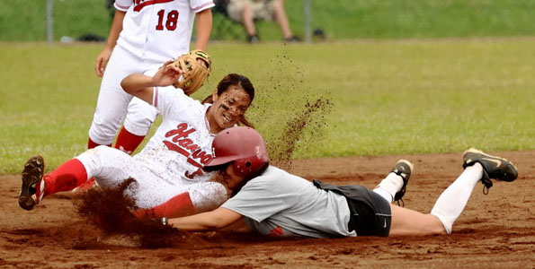 UH-Hilo hosted their own when the annual Alumni softball and baseball games were held on campus. Photos from the games.