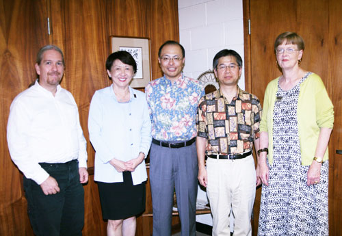 The future of astronomy in Hawaiâ€˜i has received a boost from Subaru Telescope, which recently presented a generous gift of $8,600 to UH Hilo on behalf of the Japan Foundation for the Promotion of Astronomy (JFPA). The donation establishes a new Subaru Telescope Success Scholarship, which will support a UH Hilo student pursuing a degree in physics or astronomy over four consecutive years of study.