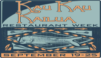 Kau Kau Kailua Restaurant Week (Sept. 19-25)