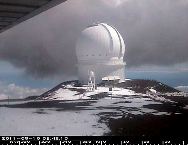 The National Weather Service in Honolulu has extended the Winter Weather Advisory for the summits of Mauna Kea and Mauna Loa until 6 p.m. Wednesday (May 11).

Conditions on the summits are forecast to be freezing rain, snow and freezing fog making traveling to the summit difficult. The Mauna Kea summit access road is closed.