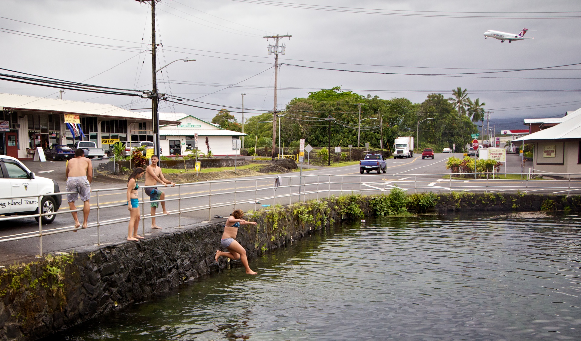 If you've lived in Hilo you can look at the photo and imagine the sounds, smells and feeling of a typical Hilo day.