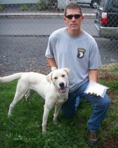 diesel_large Diesel, an 8-year-old narcotics detection canine, is seen with his teammate, Officer Edwin A. Buyten, who is displaying a bag of methamphetamines that Diesel sniffed out while it was hidden behind the engine and firewall of a meth distributor's vehicle.