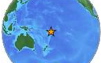 No destructive widespread tsunami threat exists based on historical earthquake and tsunami data. However - earthquakes of this size sometimes generate local tsunamis that can be destructive along coasts located within a hundred kilometers of the earthquake epicenter.