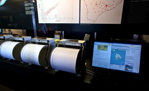 Seismographs at the Thomas A. Jagger Museum at Hawaii Volcanoes National Park. Photo by Baron Sekiya | Hawaii 24/7