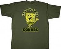 A body found at Higashihara park was wearing a blue SpongeBob T-shirt somewhat like the one depicted above.