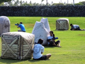 Young people enjoyed a friendly game of laser tag after the 4th Annual Lifeplan Youth Summit. (Photo courtesy of Lifeplan Hawaii Island)