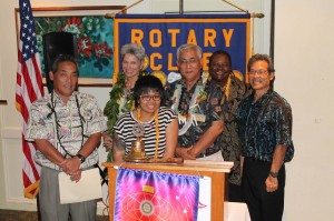 From L-R: Kyle Kawano, Barbara Hastings, Rose Anne Navalta, Cedric Mitsui, Bettye Williams and Roy Takemoto.