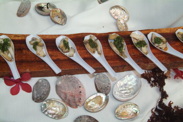 Food samples. Photo courtesy of Taste of Hilo